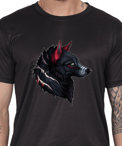 Men's Trendy Fashion T-Shirt – Unique Graphic Print, Round Neck, Casual Half Sleeve Tee