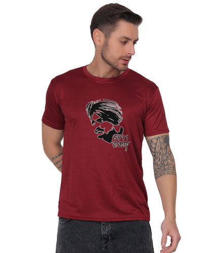 Men's Stylish T-Shirt – Trendy Look with Unique Graphic, Fashionable Round Neck Tee